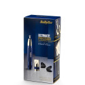 Тример Babyliss Diamond Precision, для брів, вусів, носа та вух, 1хАА, насадок-3, чохол, сталь, синій