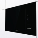 Мікрохвильова піч Gorenje вбудовувана Simplicity, 23л, міх. управл., 900Вт, гриль, дисплей, чорний