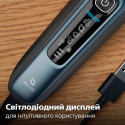 Бритва електр. Philips роторна Series 7000, 9Вт, бритв.головок-3, Li-Ion, сух.+волог., тример, чохол, Bt., сіро-синій