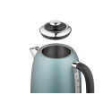 Електрочайник ARDESTO Mint Harmony 1.8л, Strix, метал, м'ятний матовий