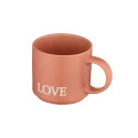 Чашка ARDESTO Love, 420мл, кераміка, помаранчевий
