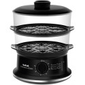 Пароварка Tefal Convenient, 900Вт, чаша-2.9/3.1л, резервуар для води -1.5л, механічне керув., пластик, чорний