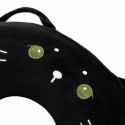 Подушка для шиї ARDESTO Travel Black Cat 30х30см, поліуретанова піна, чорний