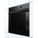 Духова шафа Gorenje електрична, 77л, A+, пара, дисплей, чорний