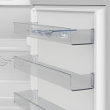 Холодильна камера Beko вбудована, 177x54x55, 309л, 1дв., E, ST, білий