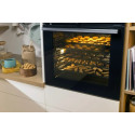 Духова шафа Gorenje електрична, 77л, A+, пара, дисплей, чорний