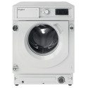 Пральна машина Whirlpool вбудована фронтальна, 7кг, 1400, D, 60см, дисплей, пара, білий