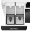 Пральна машина Gorenje фронтальна, 8кг, 1400, A+++, 54см, дисплей, інвертор, пара, Wi-Fi, білий