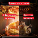 Мультипіч Tefal Easy Fry Infrared, 1850Вт, чаша-7л, сенсорне керув., 8 програм, з віконцем, пластик, світло-сірий