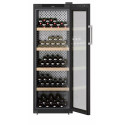 Холодильник Liebherr для вина, 168.4x60х76.3, полок - 5, зон - 1, бут-196, ST, дисплей, чорний