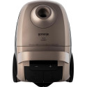 Пилосос Gorenje мішковий, 850Вт, конт пил -3л, HEPA, сенсорне упр, телескоп трубка, бронзовий