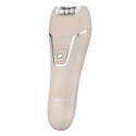 Епілятор ARDESTO 2в1 Pearl Cream LESH-Y700PERL, пінцетний, акумул., пінцет.-18, сух., насадок-2, бежевий