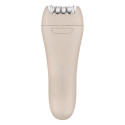 Епілятор ARDESTO 2в1 Pearl Cream LESH-Y700PERL, пінцетний, акумул., пінцет.-18, сух., насадок-2, бежевий