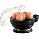 Яйцеварка Sencor, 380Вт, механічне керув., 3 рівня приготування, на 7 яєць, пластик, чорний