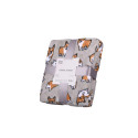 Плед ARDESTO Flannel, 160х200см, 100% поліестер, коргі