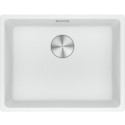 Мийка кухонна Franke Maris, фраграніт, прямокутник, без крила, 553х433х200мм, чаша - 1, під стільницю, MRG 110-52, білий