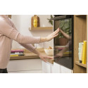 Духова шафа Gorenje електрична, 77л, A+, пара, дисплей, чорний