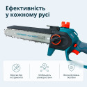 Набір із двох акумуляторних інструментів Konner&Sohnen KS MCS-CSP-SET 20В пила ланцюгова KS MCS20V-8 та секатор KS CPS20V-32 акб 1х4А·год ЗП 12.7кг
