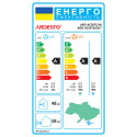 Кондиціонер ARDESTO CoolLine 20м2 on/off 7000BTU 2.0кВт A/A -7°С Wi-Fi R32 білий