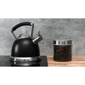 Чайник ARDESTO Black Mars, 2.5л, нержавіюча сталь, чорний