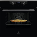 Духова шафа Electrolux електрична, 72л, A+, пара, дисплей, конвекція, телескопічні напрямні, чорний