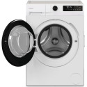 Пральна машина Candy ProWash 300 фронтальна, 7кг, 1200, A, 42.4см, дисплей, пара, інвертор, люк чорний, білий