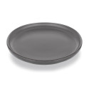 Тарілка обідня ARDESTO Lazio, 27см, кераміка, сірий темний