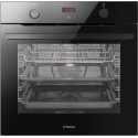 Духовка электр. Hansa, 60см, 77л, A, гриль, емаль легкого очищення, диспл., чорний