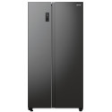 Холодильник SBS Gorenje, 179х67х92см, 2 двері, 356(191)л, А++, NF+, Інв., Зона св-ті, Зовн. Диспл, чорний