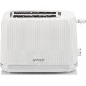 Тостер Gorenje, 850Вт, пластик/метал, білий