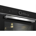 Духова шафа Beko електрична, 72л, A+, дисплей, конвекція, пара, телескопічні направляючі, нерж.