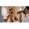 Тример Philips Series 5000, для бороди і вусів, акум., сталь, чорний