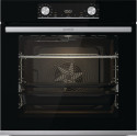 Духова шафа Gorenje електрична, 77л, A+, дисплей, ф-я без додавання жиру, чорний