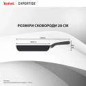Сковорода Tefal Expertise, 28см, алюміній, бакеліт, чорний