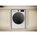 Пральна машина Whirlpool фронтальна, 7кг, 1200, A, 49.6см, дисплей, пара, інвертор, люк чорний, білий