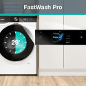 Пральна машина Gorenje фронтальна, 8кг, 1400, A+++, 54см, дисплей, інвертор, пара, Wi-Fi, білий