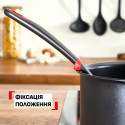 Ополонник INGENIO+, пластик, нейлон, чорний-червоний