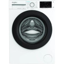 Пральна машина Whirlpool фронтальна, 7кг, 1200, A+++, 49.6см, дисплей, пара, інвертор, люк чорний, білий