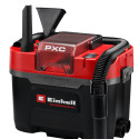 Пилосос професійний акумуляторний Einhell Professional TP-VC 18/10 Li BL 18В 130мбар контейнер 10л вологе/сухе прибирання Dust Class L 3.05кг без АКБ та ЗП