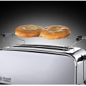 Тостер Russell Hobbs Chester 1600Вт, довгі слоти на 4 тости, метал, сріблястий