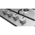 Варильна поверхня Hansa газова, 60см, чавун, нержавіюча сталь
