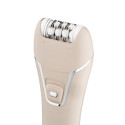 Епілятор ARDESTO 2в1 Pearl Cream LESH-Y700PERL, пінцетний, акумул., пінцет.-18, сух., насадок-2, бежевий