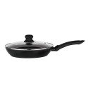 Сковорода з кришкою ARDESTO Gemini Gourmet Aosta, 26см, алюміній, чорний
