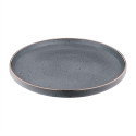 Тарілка обідня ARDESTO Fasano, 26см, кераміка, сірий темний