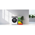 Пральна машина LG фронтальна, 9кг, 1200, A, 48см, дисплей, пара, інвертор, білий