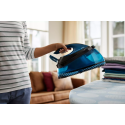 Праска-парогенератор Philips PerfectCare Compact, 2400Вт, 1500мл, паровий удар -420гр, постійна пара - 120гр, керам. підошва, синій