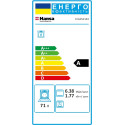 Плита Hansa газова, 50x60см, 71л, чавун, газ контр., нержавіюча сталь