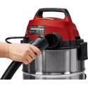 Пилосос професійний Einhell TC-VC 3055 SA 900Вт 190мбар контейнер 30л 230В/2000Вт вологе/сухе прибирання 5.3кг