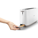 Тостер Philips Daily Collection 1000Вт, 1 відділення, пластик, білий