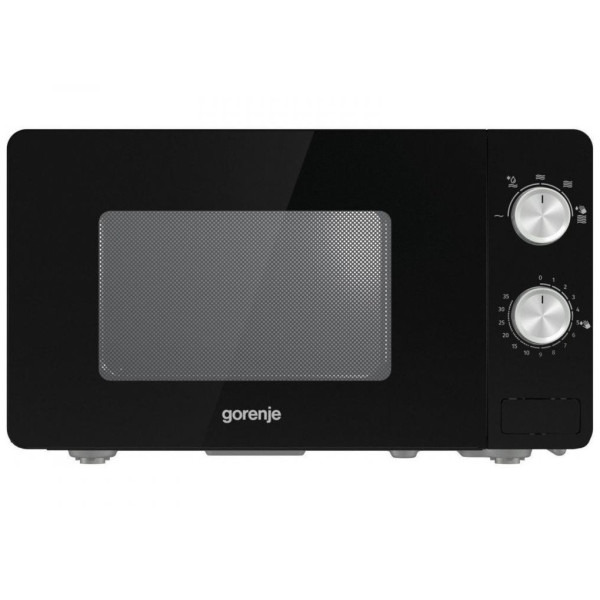 Мікрохвильова піч Gorenje, 20л, мех. керув., 800Вт, чорний